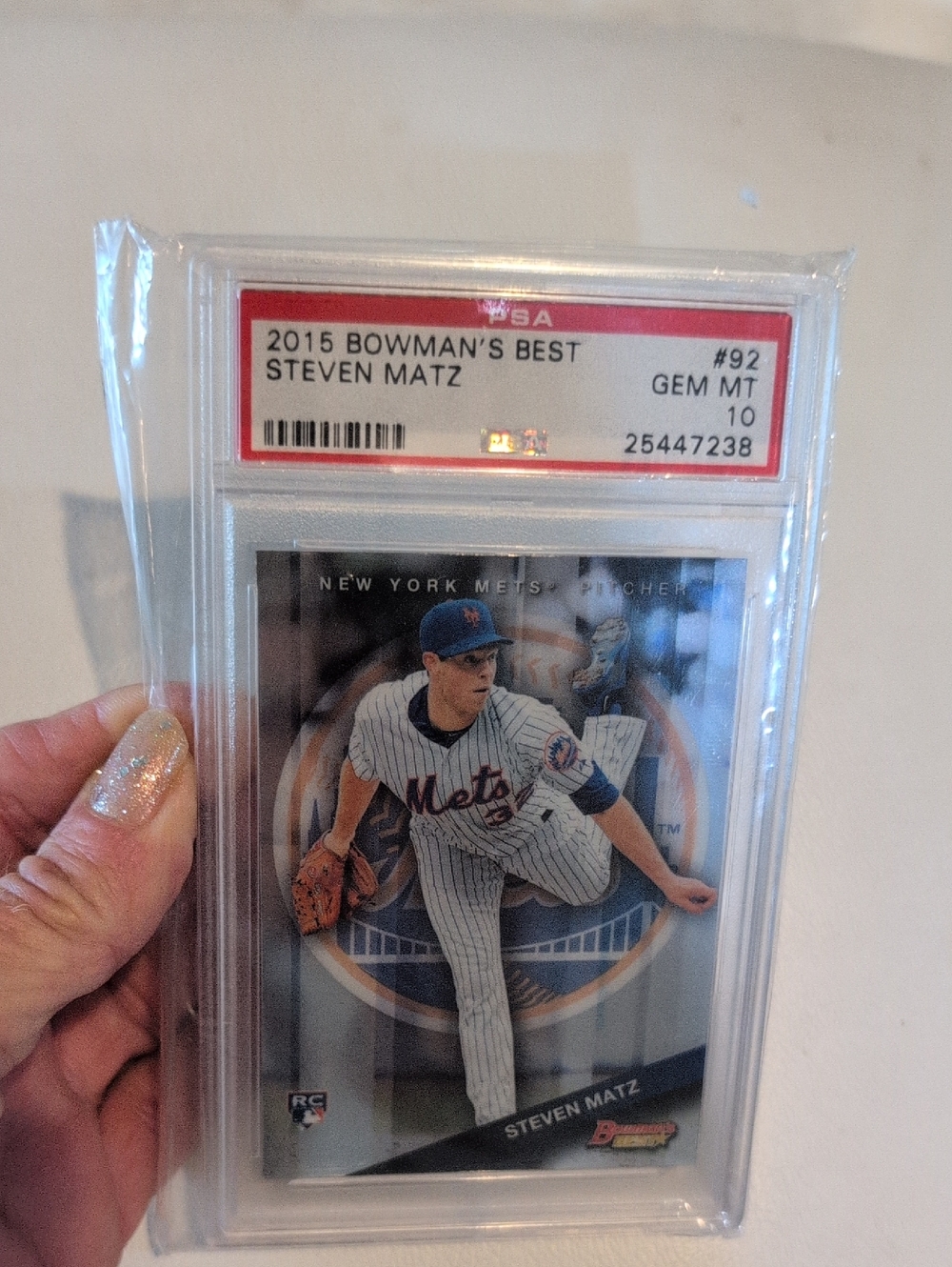 2015 Bowmans Best Steven Matz PSA GEM MT 10 - Mets